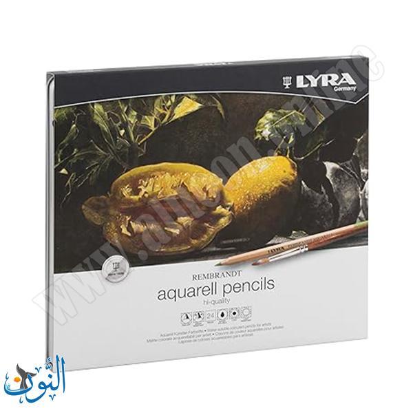 الوان  خشب مائية 24 لون LYRA Rembrandt Aquarell