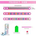 طقم ثلاث اساور ماسية للفنون اليدوية