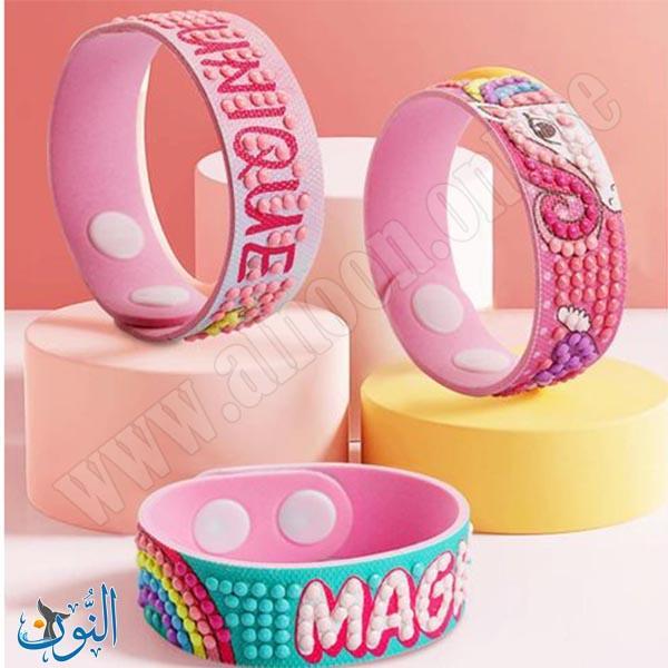 طقم ثلاث اساور ماسية للفنون اليدوية