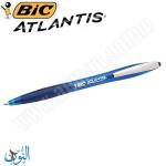 قلم حبر جاف ازرق  1.0 BIC Atlantis Soft