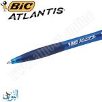 قلم حبر جاف ازرق  1.0 BIC Atlantis Soft