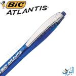 قلم حبر جاف ازرق  1.0 BIC Atlantis Soft