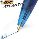 قلم حبر جاف ازرق  1.0 BIC Atlantis Soft