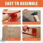 حلقة كرة السلة معدنية مع شبكة