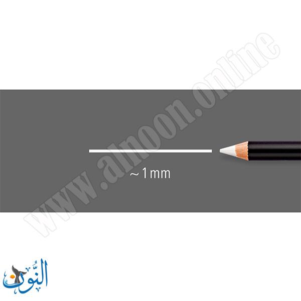 طقم 6 الوان خشبية دائمة مقاومة للماء  STAEDTLER Coloured Pencils permanent