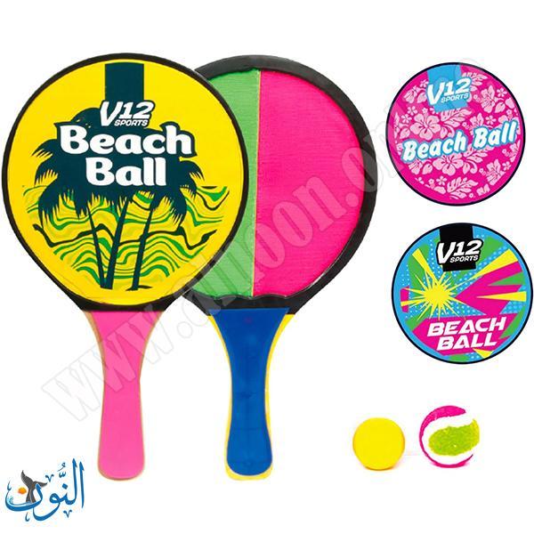 مضارب كرة شاطيء وجهين