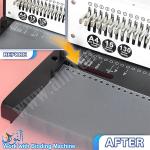 100 قطعة غلاف تجليد بلاستيك شفاف PP - قياس A4 -