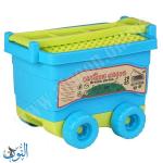 عربة مكعبات بناء 20 قطعة