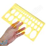 قالب هندسي بيضاوي