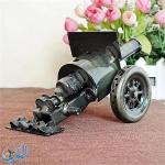 مجسم معدني شكل مدفع 20 سم