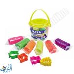 معجونة لا تجف سطل 6 لون 270 غم