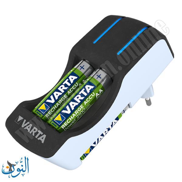 شاحن مع 4 بطاريات شحن AA VARTA POCKET CHARGER