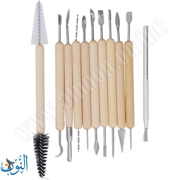 أدوات نحت صلصال 11 قطعة