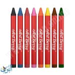 الوان شمعية 8 لون ErichKrause WAX CRAYONS