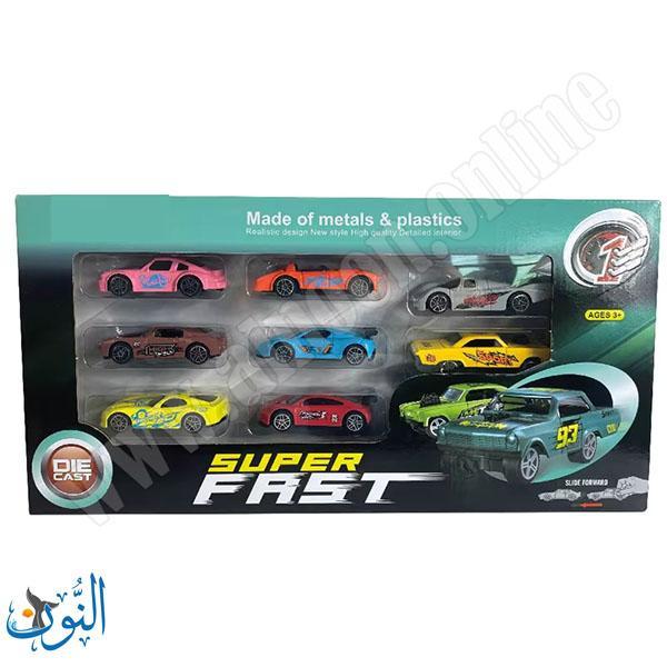 طقم 8 سيارات انزلاق BOWA