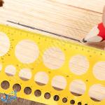 قالب هندسي دوائر