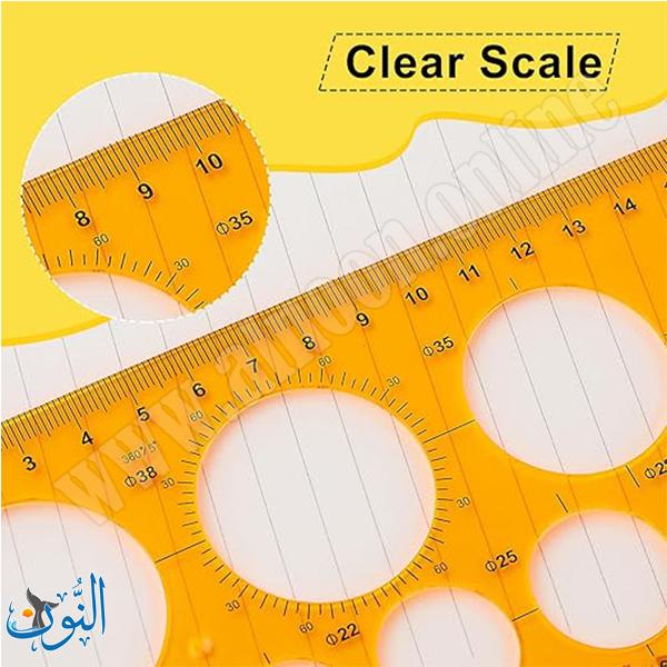 قالب هندسي دوائر