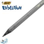 12 قلم رصاص اسود BIC Evolution Black