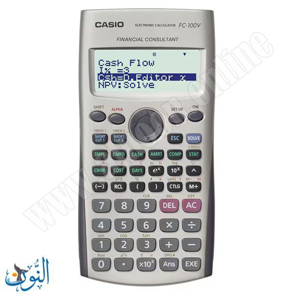 حاسبة مالية CASIO FC-100V