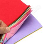 قماش لصناعة الدمى – 10 قطع ملونة – قياس A4