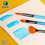 طقم 6 فراشي نايلون للطلاب و المبتدئين ماريس