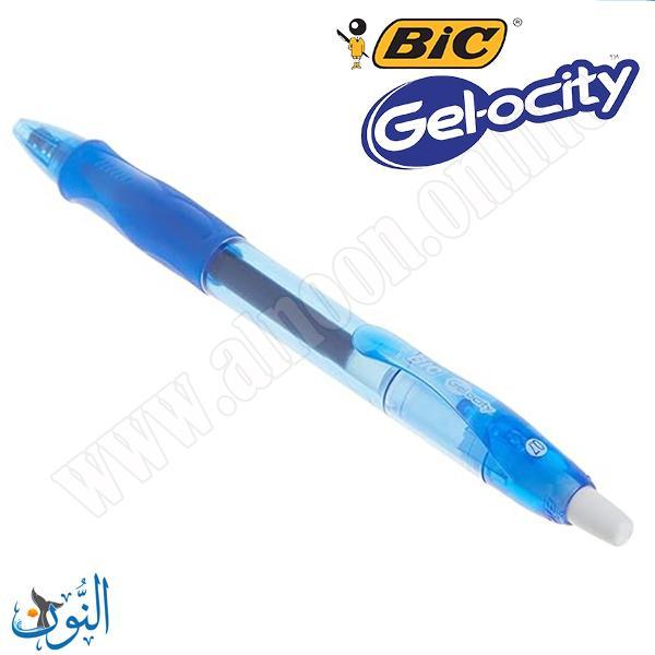 قلم حبر ازرق BIC Gel-ocity 0.7