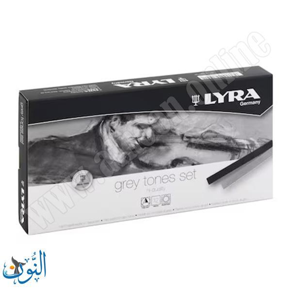 الوان باستيل رمادي متدرج 12 لون LYRA