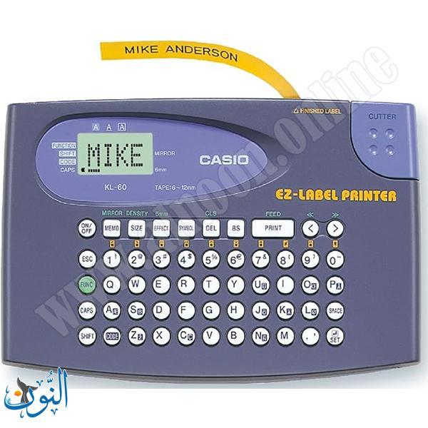طابعة ملصقات CASIO KL-60