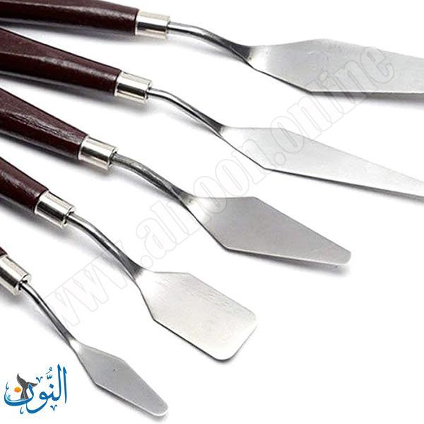 طقم سكاكين مزج الوان 5 قطع