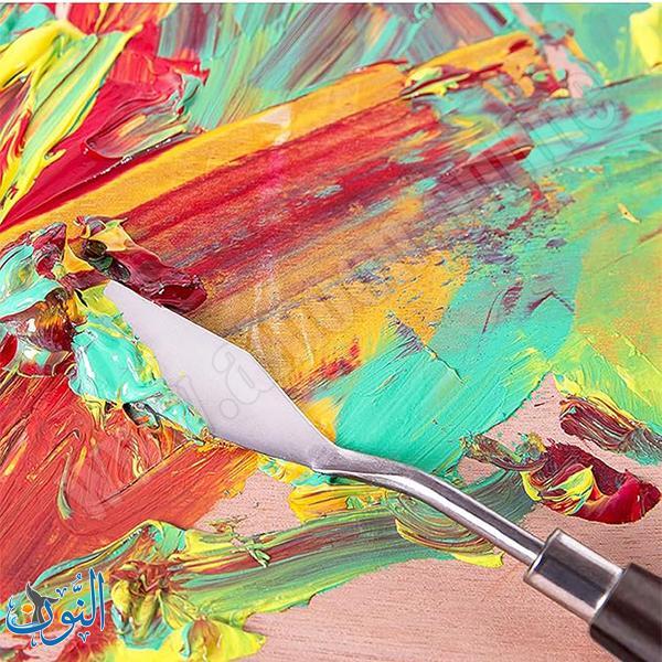 طقم سكاكين مزج الوان 5 قطع