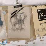 دفتر رسم 90 غم 60 ورقة CANSON XL KRAFT A3