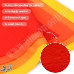 ورق زينة مجعد 1.5/0.5 متر 10 ورقات ملون Crepe Paper