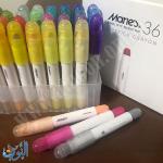 الوان شمع حريري ماريس مناسب للرسم على الوجه  36 لون LIPSTICK CRAYON