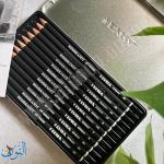 طقم 12 قلم جرافيت للرسم LYRA art design