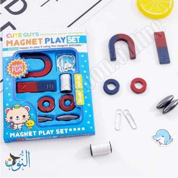 طقم مغناطيس تجارب