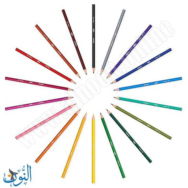 الوان خشب 18 لون علبة معدنية BIC EVOLUTION