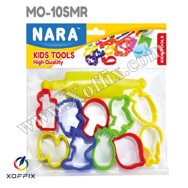 قوالب ملتينة 10  قطع مع مدحلة NARA