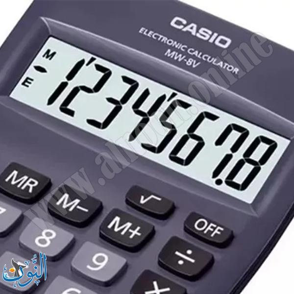 حاسبة مكتب CASIO MW-8V