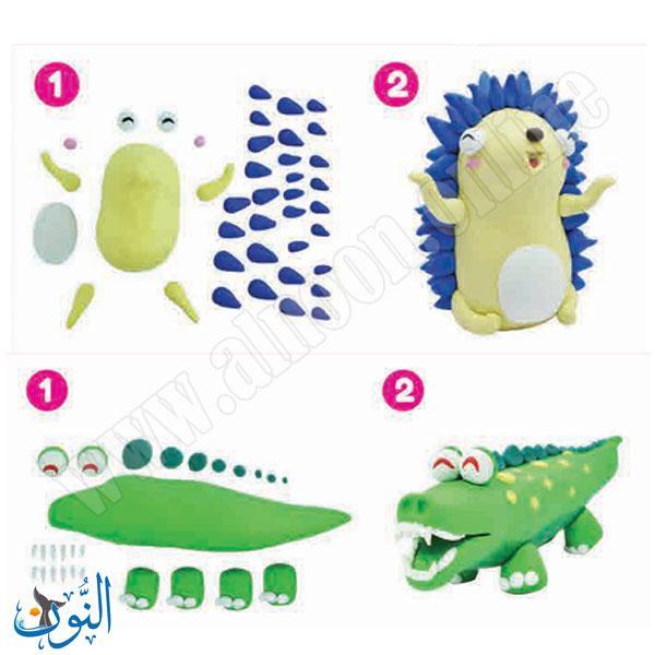 ملتينة 24 لون 300 غم مع قوالب NARA