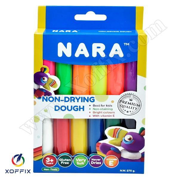 معجونة لا تجف 12 لون 270 غم NARA