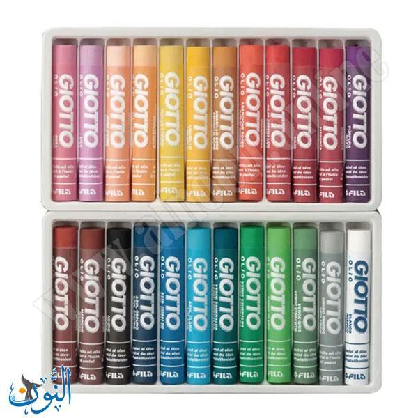 الوان باستيل 24 لون GIOTTO OLIO