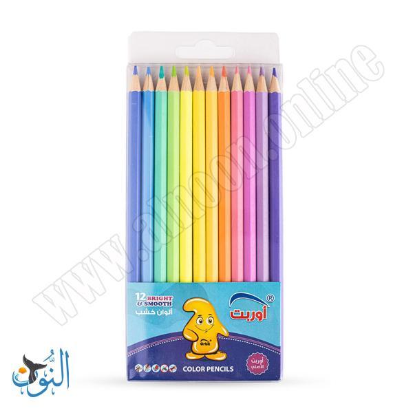 الوان خشب 12 لون طباشيري Orbit