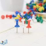 دبوس لوح خارطة ملون