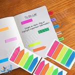 ورق ملاحظات لاصق 5 لون شكل سهم  Merry stick