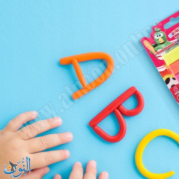 ملتينة الوان مضيئة 6 لون 60 غم NARA