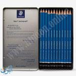 طقم اقلام جرافيت 12 درجة STAEDTLER Lumograph