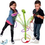 لعبة الدودة المتأرجحة والحلقات