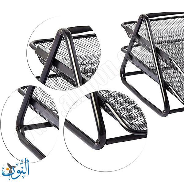 حامل مستندات معدني طبقتين