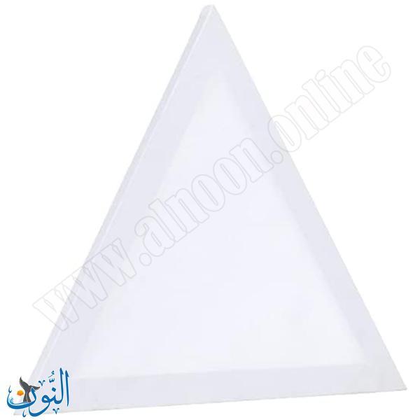 لوحة قماش للرسم شكل مثلث 40 سم قطن 100% ماريس