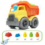 شاحنة قلاب مع 9 مكعبات بناء